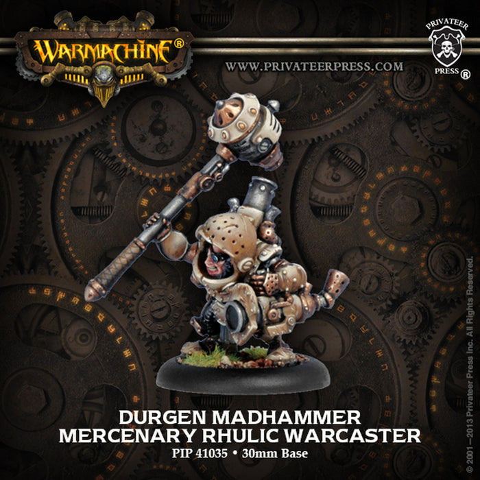 Warmachine: Mercenaries Durgen Madhammer - for just $12.99! 