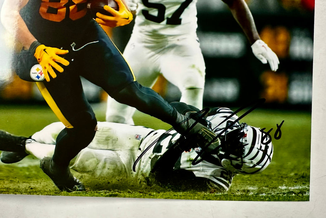 Pat Freiermuth Signed Autographed NFL Pittsburgh Steelers TE 8x10 Photo With JSA COA - for just $50! 