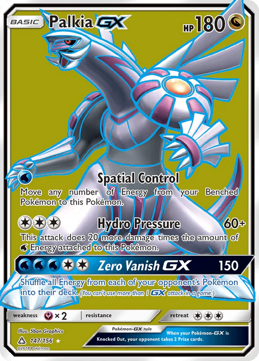 Palkia GX (147/156) [Sun & Moon: Ultra Prism] - for just $9.65! 