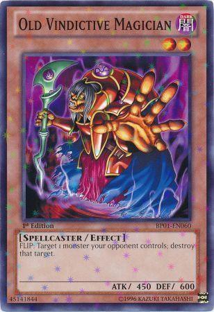 Old Vindictive Magician [BP01-EN060] Starfoil Rare - for just $0.40! 
