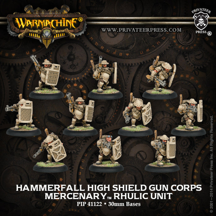 Warmachine: Mercenaries Hammerfall High Shield Gun Corps - for just $61.99! 