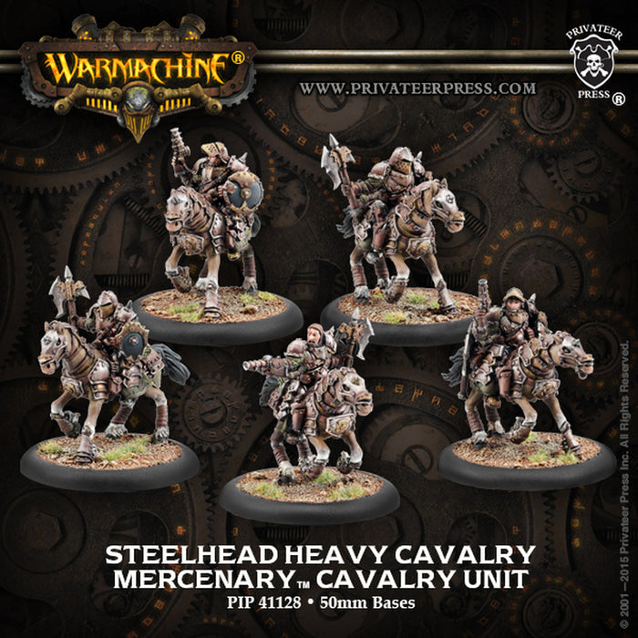 Warmachine: Mercenaries Steelhead Heavy Cavalry - for just $89.99! 