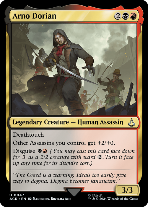 Arno Dorian (ACR-047) - Assassin's Creed - for just $0.07! 