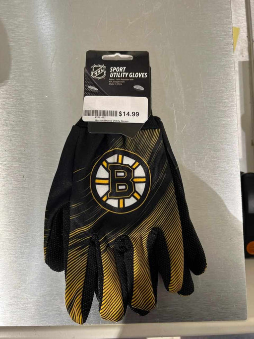 Boston Bruins Striped Utility Gloves - for just $14.99! 