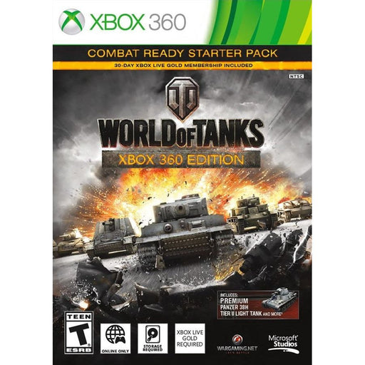 World of Tanks (Xbox 360) - Premium Video Games - Just $0! Shop now at Retro Gaming of Denver