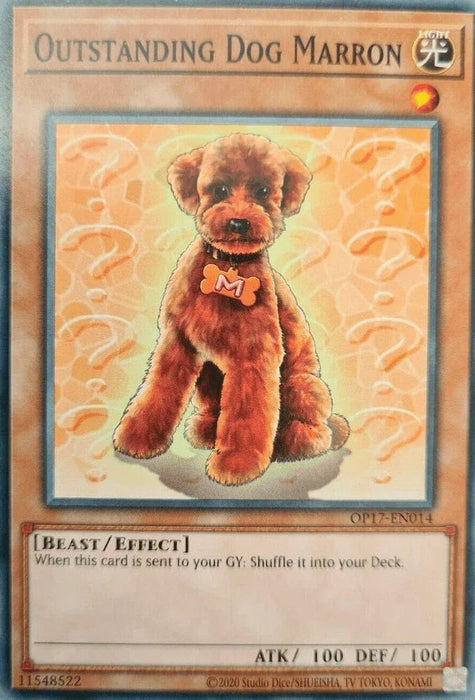 Outstanding Dog Marron [OP17-EN014] Common - for just $0.10! 