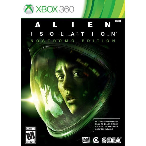 Alien Isolation: Nostromo Edition (Xbox 360) - Premium Video Games - Just $0! Shop now at Retro Gaming of Denver