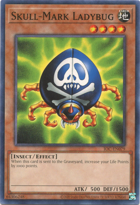 Skull-Mark Ladybug (25th Anniversary) [IOC-EN079] Common - for just $0.10! 