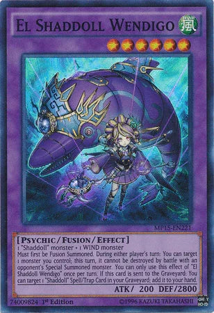 El Shaddoll Wendigo [MP15-EN221] Super Rare - for just $0.20! 