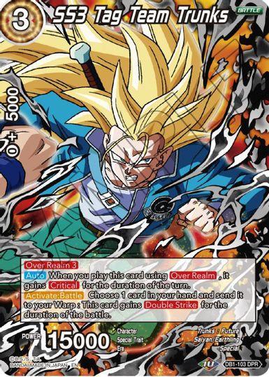 SS3 Tag Team Trunks (DB1-103) [Tournament Promotion Cards] - for just $0.20! 
