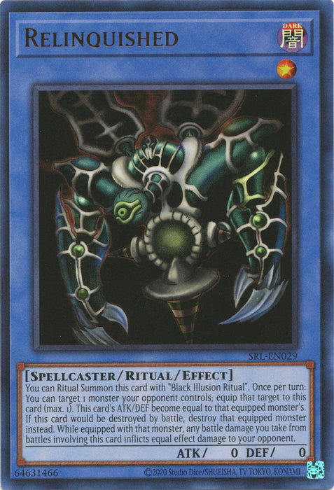 Relinquished (25th Anniversary) [SRL-EN029] Ultra Rare - for just $4.45! 