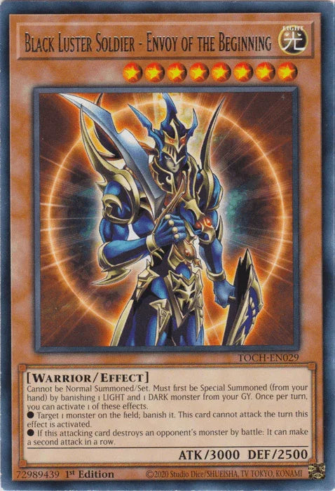 Black Luster Soldier - Envoy of the Beginning [TOCH-EN029] Rare - for just $0.20! 
