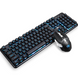 Wireless charging light gaming keyboard and mouse set mechanical feel - for just $128.42! 