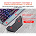 ErgonomicWired Gaming Keyboard with RGB Backlight Phone Holder - for just $65.50! 