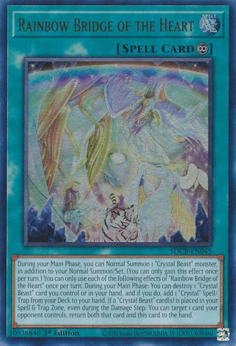 Rainbow Bridge of the Heart [SDCB-EN045] Ultra Rare - for just $0.10! 