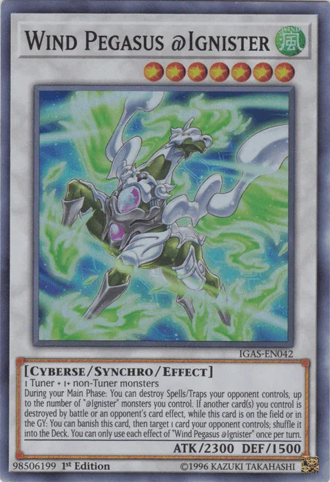 Wind Pegasus @Ignister [IGAS-EN042] Super Rare - for just $0.75! 