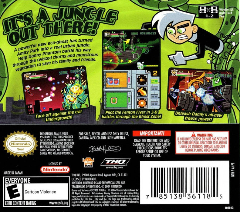 Danny Phantom: Urban Jungle – Nintendo DS (DS) - for just $16.99! 