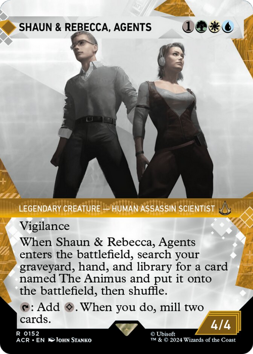 Shaun & Rebecca, Agents (Showcase) [Assassin's Creed] - Just $0.50! Shop now at Retro Gaming of Denver