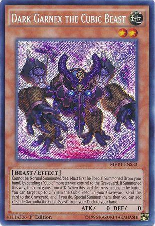 Dark Garnex the Cubic Beast [MVP1-ENS33] Secret Rare - for just $0.10! 