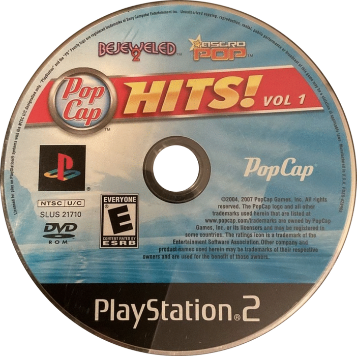 PopCap Hits Vol. 1 – PlayStation 2 (PS2) - for just $6.99! 