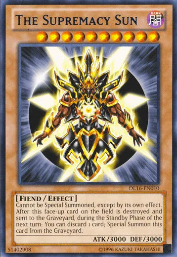 The Supremacy Sun (Blue) [DL16-EN010] Rare - for just $0.35! 