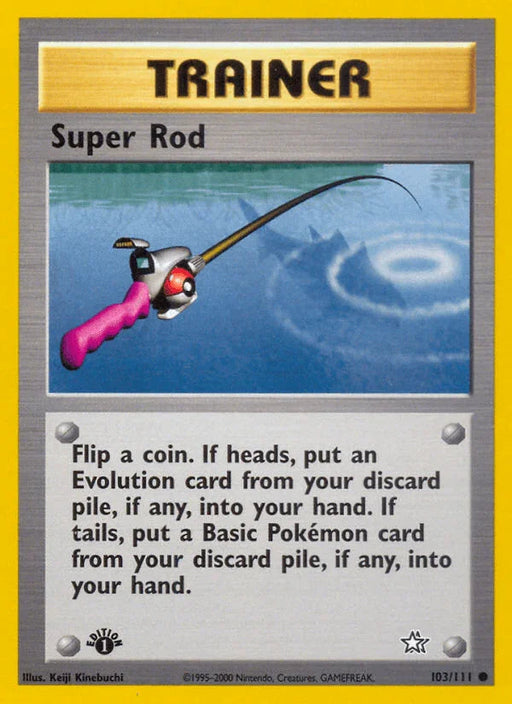 Super Rod (103/111) [Neo Genesis 1st Edition] - for just $0.25! 