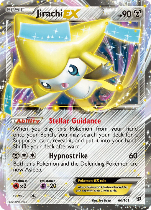 Jirachi EX (60/101) [Black & White: Plasma Blast] - for just $11.05! 
