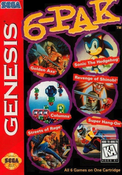 Genesis 6-Pak (Sega Genesis) - for just $0! 