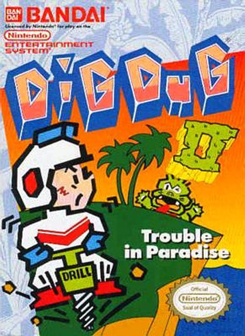 Dig Dug II: Trouble In Paradise (Nintendo NES) - for just $0! 