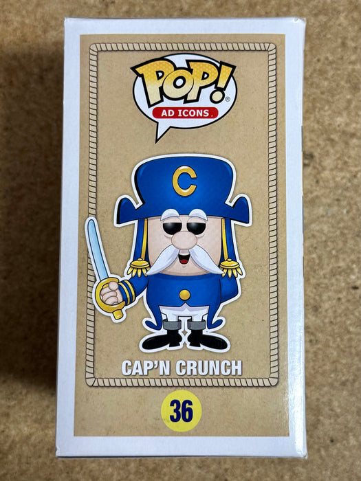 Funko Pop! Ad Icons Cap’n Crunch With Sword #36 Quaker Oats 2018 - for just $10! 
