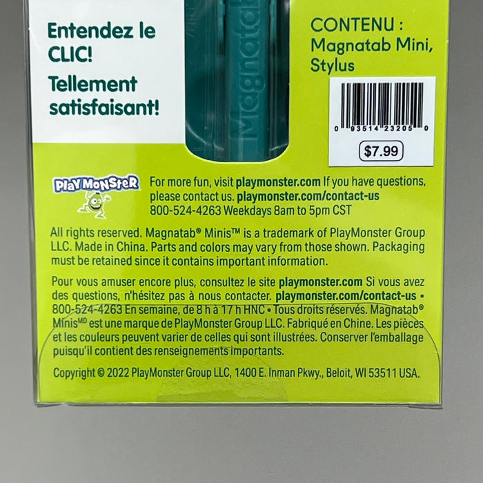MAGNATAB (3 PACK) Keychain Magnetizing Minis Fidget Toy Cactus Ages 3+ ST230825 - for just $13! 