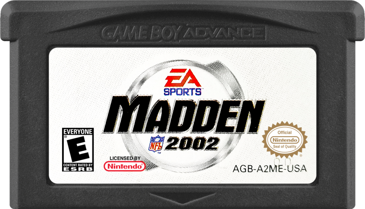 Madden NFL 2002 – Game Boy Advance (GBA) - for just $22.99! 