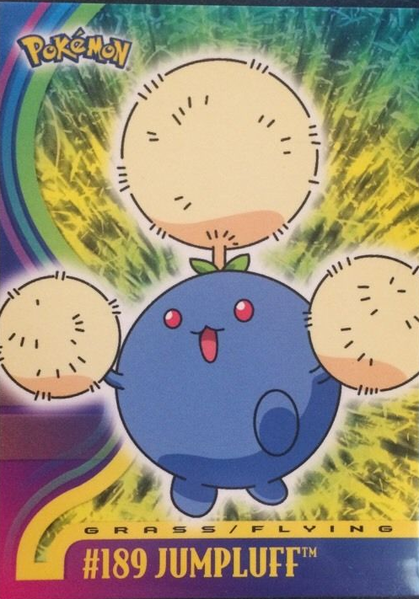 Jumpluff (189) [Topps Pokemon Johto Series 1] - for just $0.75! 