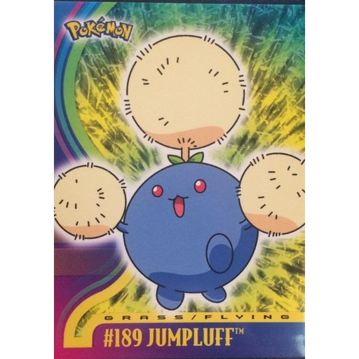 Jumpluff (189) [Topps Pokemon Johto Series 1] - Just $0.75! Shop now at Retro Gaming of Denver