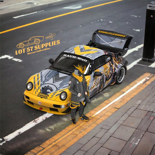 Cool Car Porsche RWB 964 BANSHEE MECHA Livery Figure Version 1:64 - for just $34.99! 