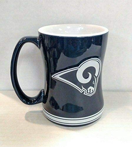 Los Angeles Rams Throwback Logo Relief Coffee Mug - for just $19.99! 