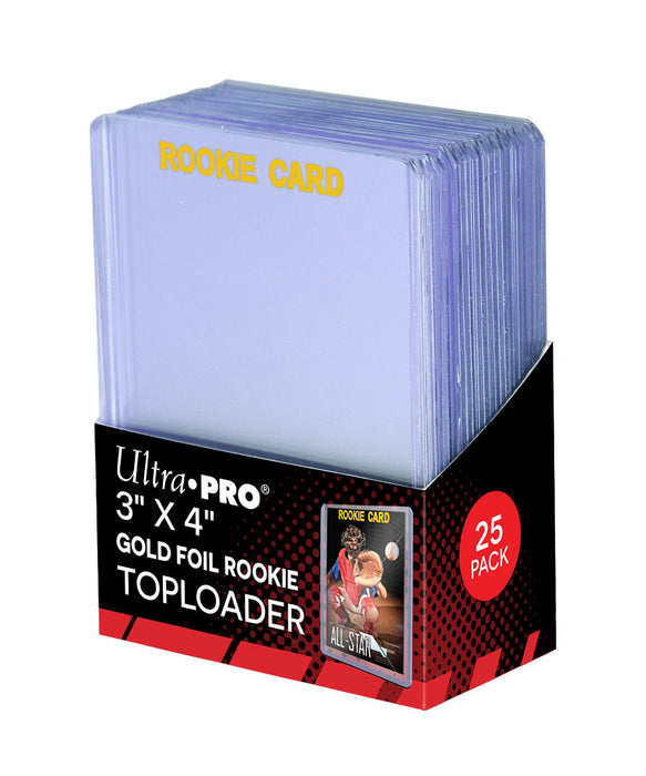 Ultra PRO: Toploader - 3" x 4" (25ct - Gold Foil Rookie) - for just $0! 