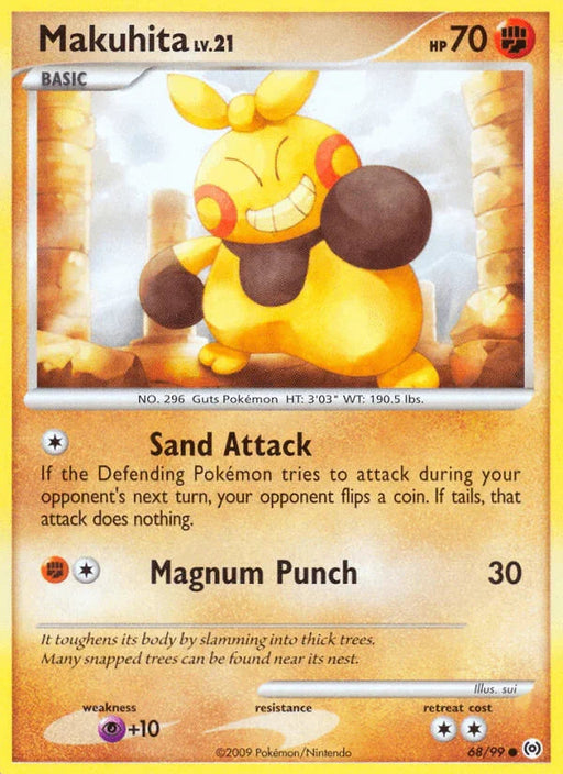 Makuhita (68/99) [Platinum: Arceus] - for just $0.15! 