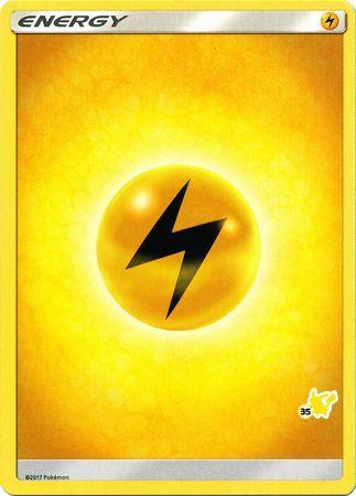 Lightning Energy (Pikachu Stamp #35) [Battle Academy 2020] - for just $0.10! 