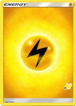 Lightning Energy (Pikachu Stamp #35) [Battle Academy 2020] - Just $0.10! Shop now at Retro Gaming of Denver