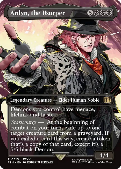 Ardyn, the Usurper (FIN-315) - FINAL FANTASY (Borderless) Foil - for just $2.14! 