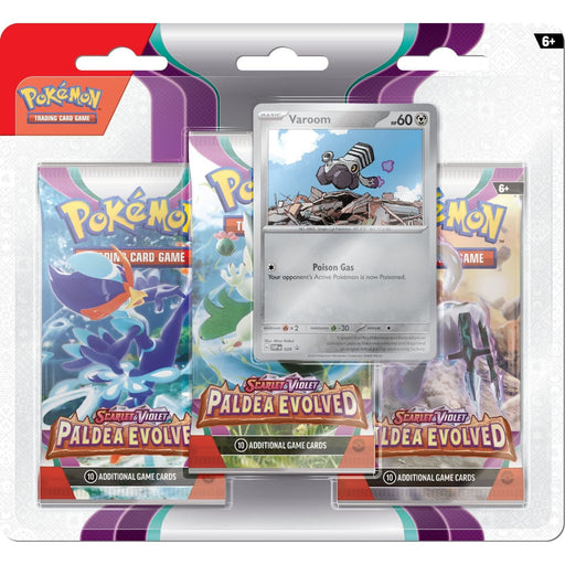 Pokemon Scarlet & Violet | Paldea Evolved | 3-Pack Blister (Random Promo) - Just $24.99! Shop now at Retro Gaming of Denver