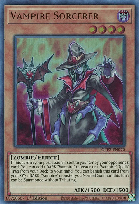Vampire Sorcerer [GFP2-EN070] Ultra Rare - for just $0.10! 