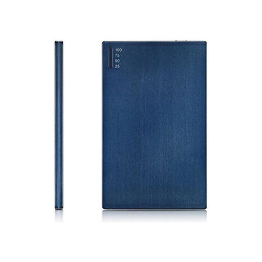 OREI Super Ultra Slim Elegant Brushed Aluminum External Battery for Cell Phones - Unicharge Technology - Blue - Premium Powerbank - Just $29.99! Shop now at Retro Gaming of Denver