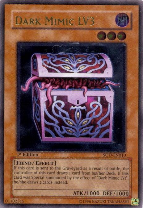 Dark Mimic LV3 [SOD-EN010] Ultimate Rare - for just $4.70! 