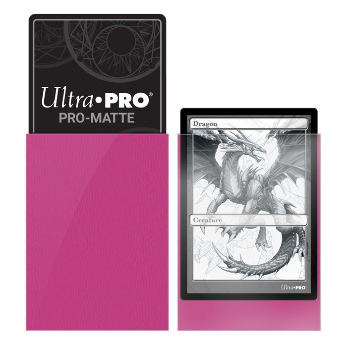 Ultra PRO: Standard 50ct Sleeves - PRO-Matte (Bright Pink) - Just $0! Shop now at Retro Gaming of Denver