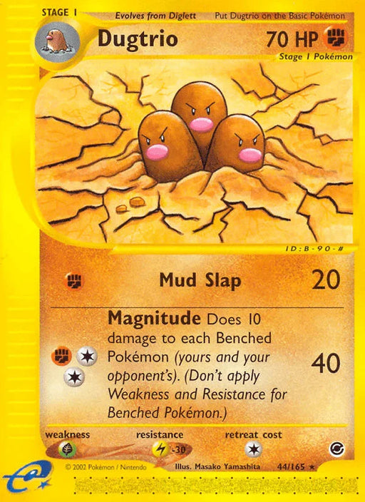 Dugtrio (44/165) [Expedition: Base Set] - for just $4! 