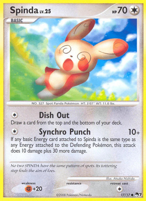 Spinda (17/17) [POP Series 7] - for just $0.70! 