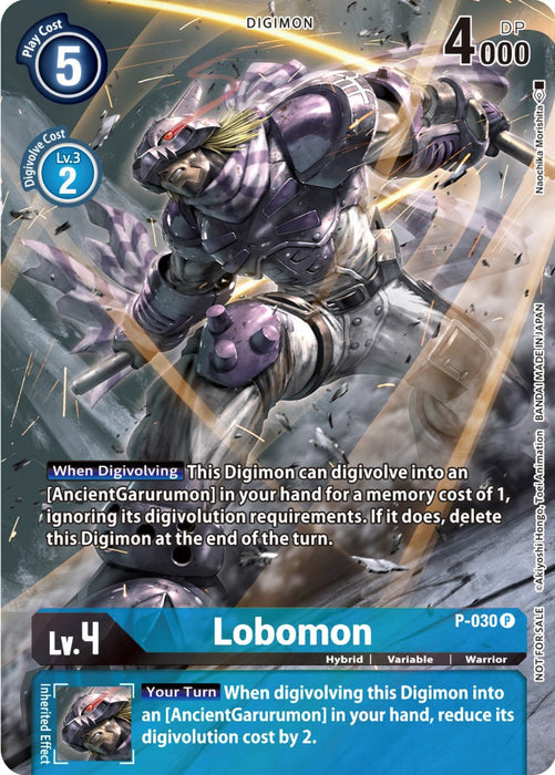 Lobomon [P-030] (2nd Anniversary Frontier Card) [Promotional Cards] - Just $1.90! Shop now at Retro Gaming of Denver