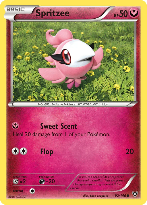 Spritzee (92/146) [XY: Base Set] - for just $0.15! 
